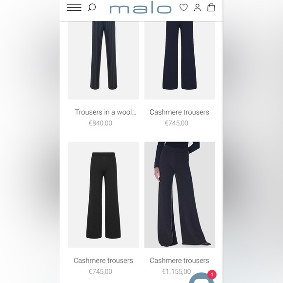 Malo women’s Dress pants size 4 27inch inseam - Picture 9 of 9